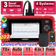 2024 LAUNCH CRP123X Car OBD2 Scanner Diagnostic Tool Engine ABS SRS Code Reader
