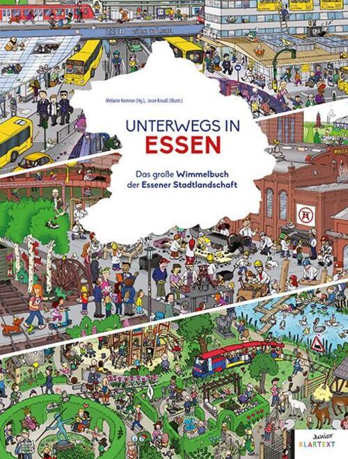 Thumbnail - Unterwegs In Essen Das Große Wimmelbuch Der Essener Stadtlandschaft