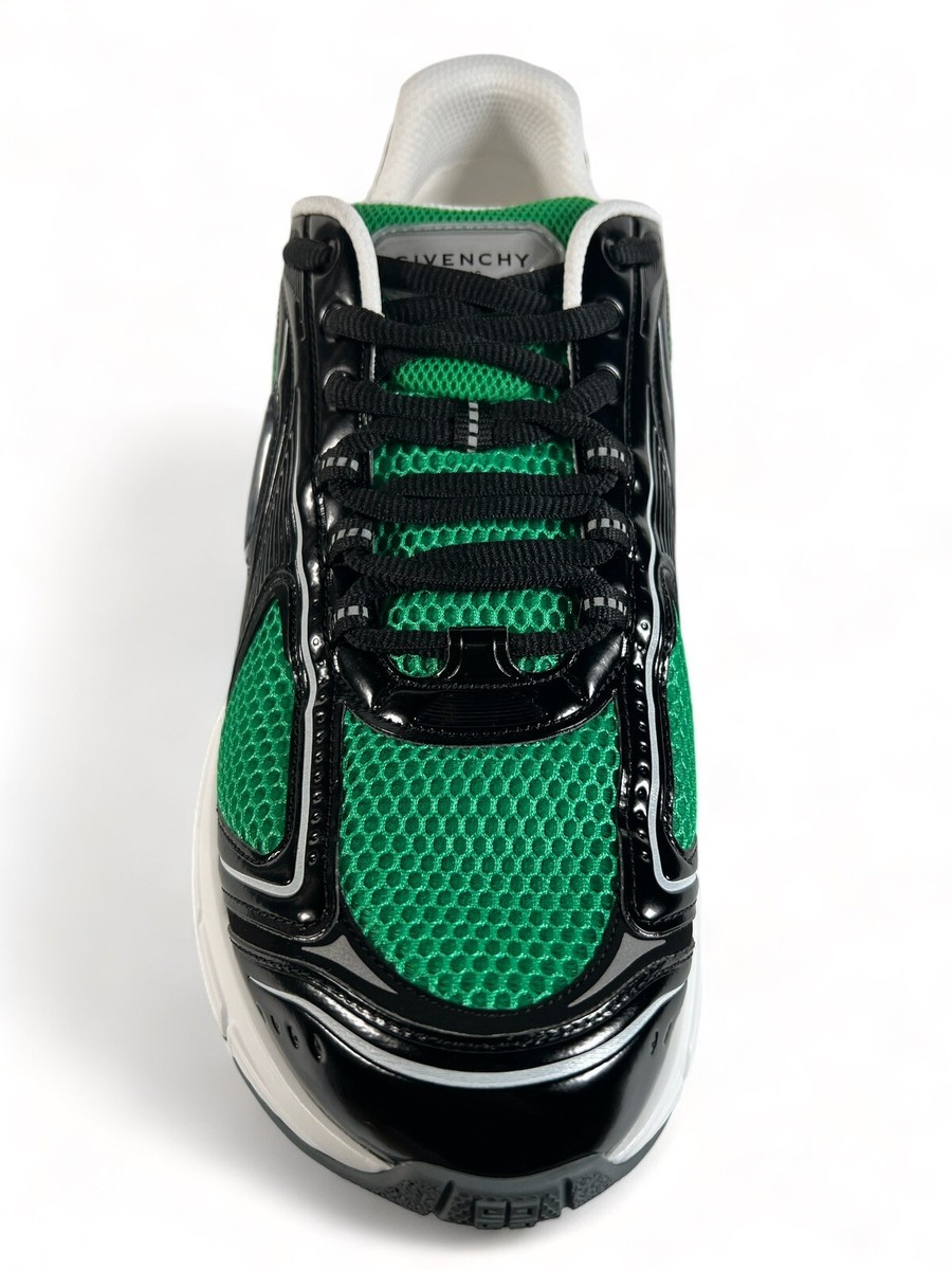 Givenchy Green TK Runners Sneakers US 11, EU 44 Made in