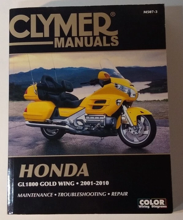 CLYMER SERVICE MANUAL HONDA GL1500 2001-2010 GOLDWING GOLD WING
