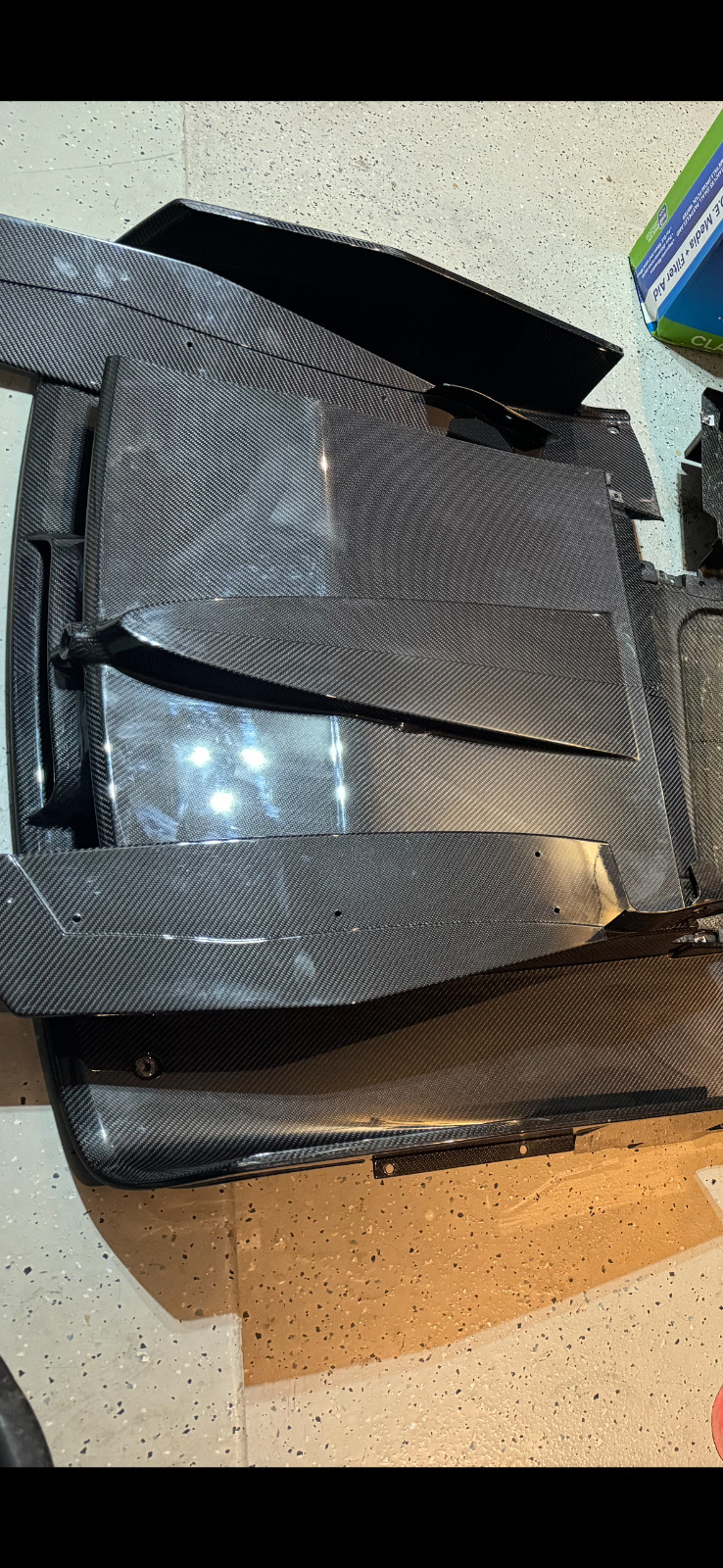 Porsche 918 Spyder air deflector 91850450801/ 91850450701