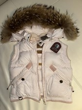 °PARAJUMPERS°  Daunenweste Mit Echtfell Kapuze Größe 8-Years