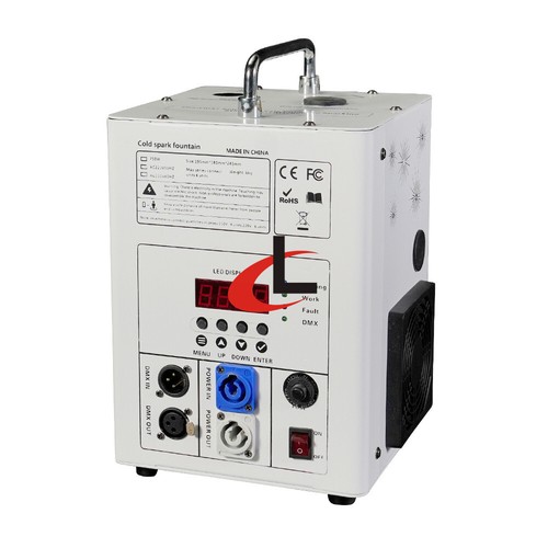 2PC/600W Cold Firework Machine Wedding Stage DMX/Remote Dj Cold Spark Machine - Picture 5 of 10