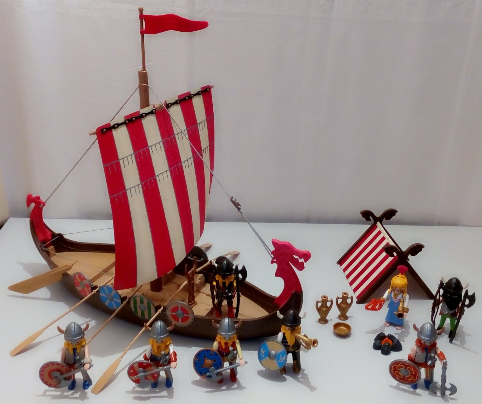 Playmobil Tente Viking d�??occasion