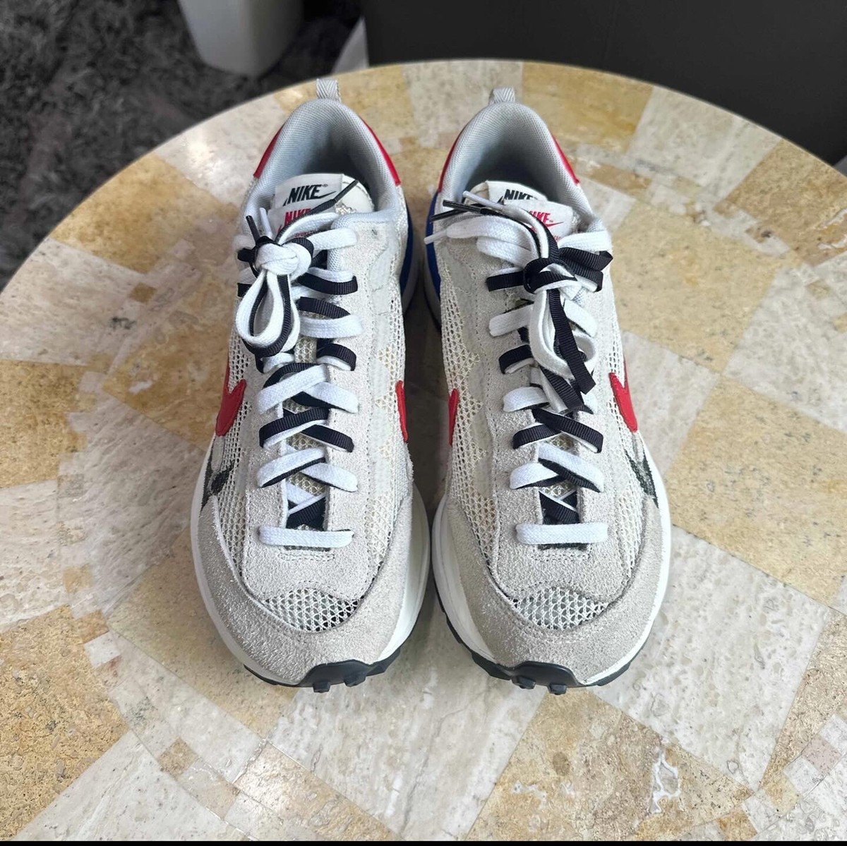Size 9.5 - Nike sacai x VaporWaffle Gym Red Gundam Sail