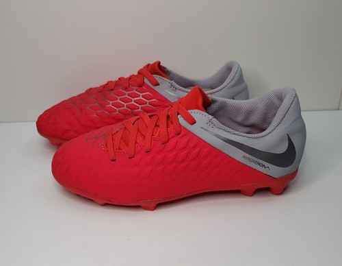 NIKE HYPERVENOM 3 CLUB FG SIZE 4UK EU36.5 BOYS GIRLS FOOTBALL SHOES SOCCER BOOTS