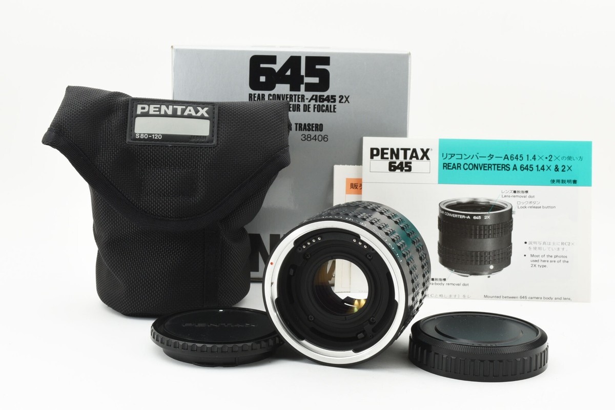 Top MINT/inBOX】 PENTAX Rear Converter-A 645 2x Tele Converter