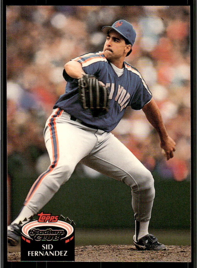1992 Stadium Club #655b Sid Fernandez