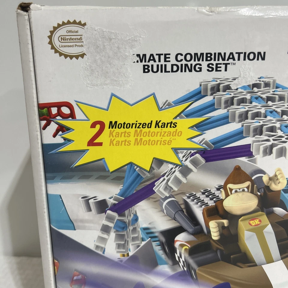 K'NEX Nintendo Mario Kart Wii JUEGO DE CONSTRUCCIÓN COMBINACIÓN DEFINITIVA NOB 870 PIEZAS Foto 2 de 4