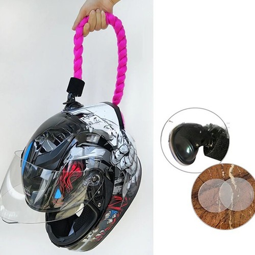 Motorcycle Helmet Decoration Braid Bow Wig for Helmets Ponytail with Sucker Bow - Afbeelding 13 van 23