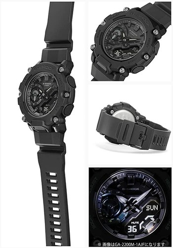 CASIO G-SHOCK GA-2200BB-1AER CARBON CORE GUARD - Photo 7 sur 12