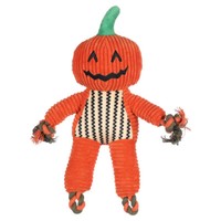 Flamingo Hundespielzeug KüRbis Halloween PlüSch Orange 29X10X33Cm Squeaker
