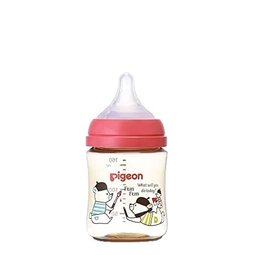 Pigeon Botella de plástico libre de BPA botellas de bebé estándar