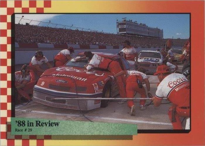1989 Maxx Racing - Bill Elliott Rusty Wallace #129 - 1 of 1