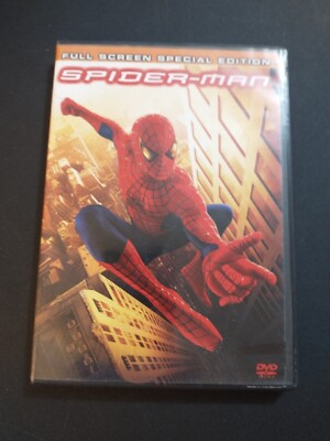Spider-Man (DVD, 2002, 2-Disc Set, Special Edition Full Frame) Maguire Dunst