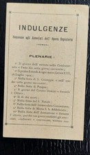 1893/95 CONGREGATION INDULGENCES AND RELICS PRAYERS TO RECEIVE INDULGENCES 