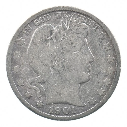 1901-O Barber Half Dollar Estate Coin Collection *414