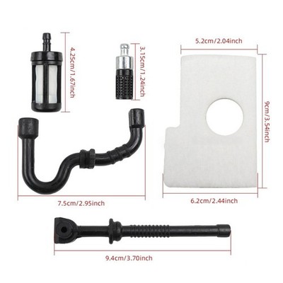 Komplettes Luft-Heizölfilter-Set für 017 018 Motorsägen einfach auszutauschen