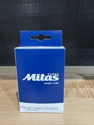 ***4 For $10!*** Bicycle Tube - 700 X 23 - 28 - 60 mm Presta Valve - Mitas Tube