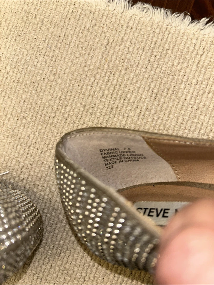 Steven Madden Women Shoes Size 7.5 Heels Stilleto Dyvinal Rhinestone Platform - Image 4 of 4