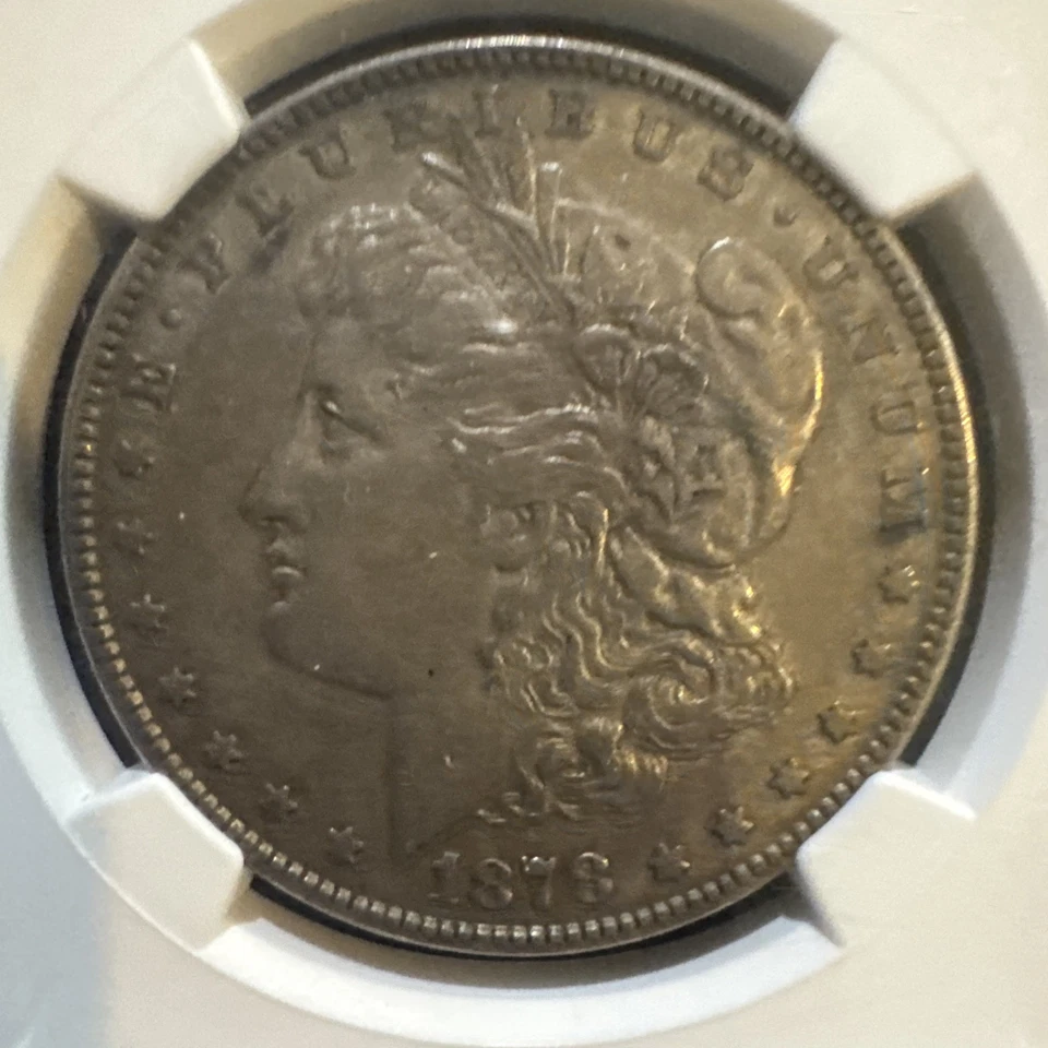 1878 $1 7TF Reverse of 79 Coin XF45 NGC Graded - Image 2 of 4