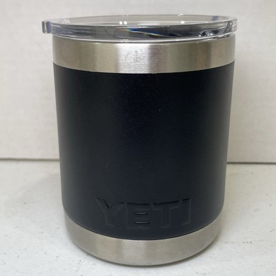 Are You YETI To Tumble Rambler 10 oz Lowball Black Stainless Steel Travel Coffee