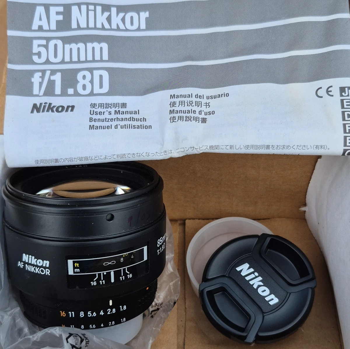 AF NIKKOR 85mm f/1.8 レンズ　ジャンク Nikon AF f/1.8 Camera Lenses 85mm Focal for sale | eBay