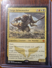 MTG Khans of Tarkir Magic: The Gathering Zurgo Helmsmasher NM