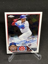 Christopher Morel 2023 Topps Chrome Rookie Autographs On Card Auto Cubs (RC). rookie card picture