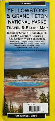 YELLOWSTONE & GRAND TETON NATIONAL PARK ROAD MAP  Travel  AAA/GMJ    LATEST 2025