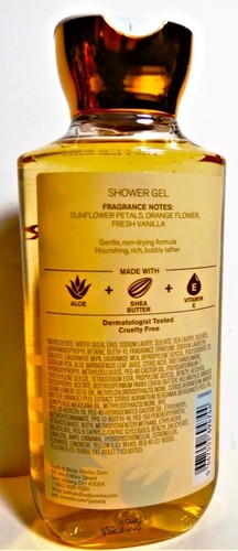 2 Bath & Body Works GOLDEN SUNFLOWER Karité + Gel de Ducha Vit E 10 OZ - Imagen 2 de 2