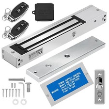 600lb Electromagnetic Door Lock Kit with Remote Control - Waterproof Security