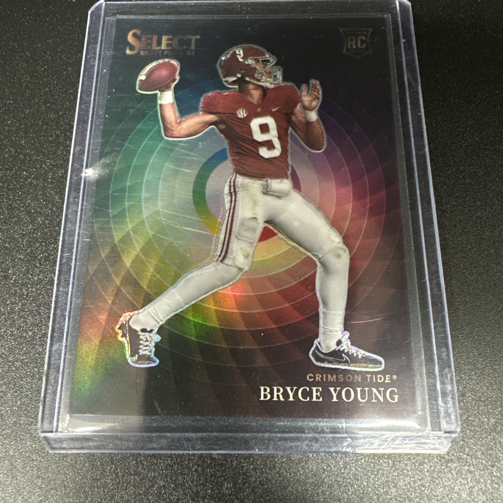 2023 Panini Select Draft Picks Prizm Color Wheel Bryce Young #CW-BY RC CASE HIT!