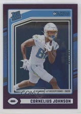 2024 Panini Donruss Rated Rookie Season Stat Line /470 Cornelius Johnson #377