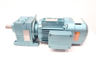 Sew Eurodrive R47DRE90L4BE2HR/DH Gearmotor 120rpm 2hp 230/460v-ac