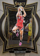 2025 Panini WNBA Select #50 Jackie Young Las Vegas Aces