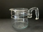 Vintage Pyrex 2-4 Cup Glass Percolator Coffee Pot Only