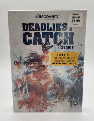 2010 Deadliest Catch SEASON 5 5 Disc DVD Set Discovery Channel NEW!!