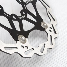 Plaquettes de frein à disque flottant VTT 203 180mm design six clous pour ROTOR