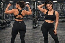 Gym 2 pieces sets long Pant for women