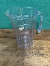 Schweppes 1.5L Plastic Cocktail Jug Pitcher  Pimms Smirnoff Etc. With Recipes