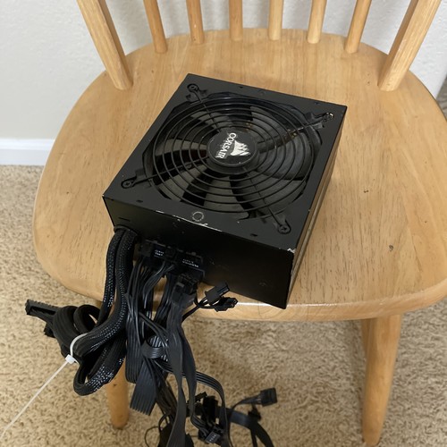 CORSAIR - CX-M Series CX750M Semi-Modular ATX Power Supply - Black For Parts - Photo 4/14