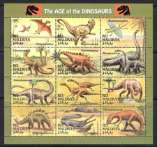 Maldives Souvenir Sheet 1994 SC# 1969; ' Prehistoric Animals '