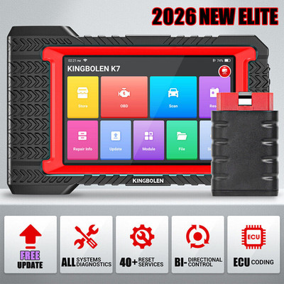 KINGBOLEN K7 Profi Auto OBD2 Diagnosegerät Alle System Active Test E-CU-Coding