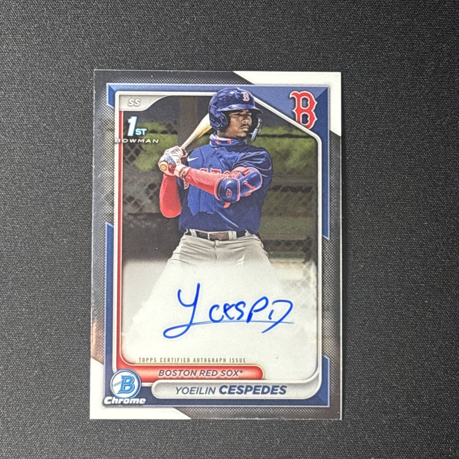 2024 Bowman Chrome 1st Yoeilin Cespedes Auto #CPA-YCE