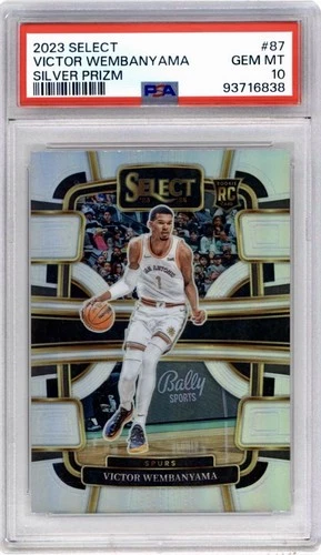 Victor Wembanyama 2023 Panini Prizm Victor Wembanyama #87 Silver Prizm