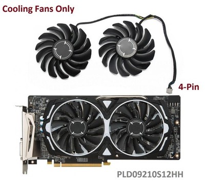 Fan for RX580 P106-100 Mining RX 470 480 570 Armor VGA Card PLD09210S12HH #zb