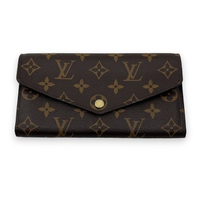 Louis Vuitton Monogram Portefeuille Sarah Long Wallet Fuchsia Pink M62234