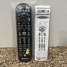New Spectrum UR5U-8780L-TWC Cable Box Remote Control CLIKR-5 OEM