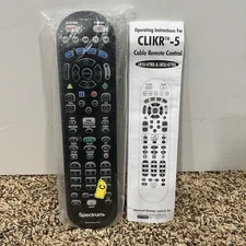 New Spectrum UR5U-8780L-TWC Cable Box Remote Control CLIKR-5 OEM